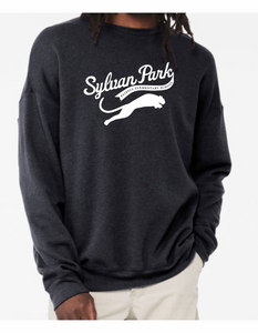 Heather Navy Sponge Fleece Sweatshirt