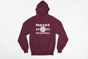 Meigs Volleyball Adult Sweatshirt