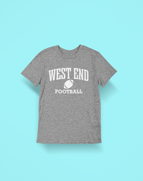 West End Middle Tshirt Football
