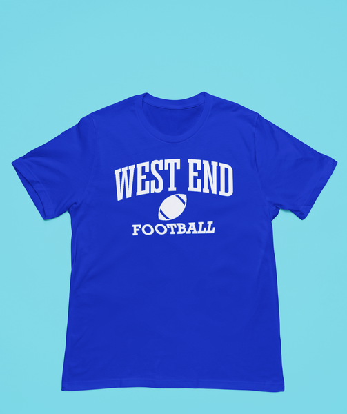 West End Middle Tshirt Football