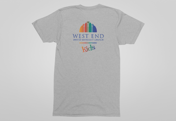 "West End UMC Kids" Youth and Adult Short Sleeve Shirt