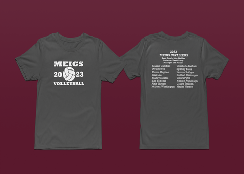 Meigs Volleyball Adult Practice Shirt