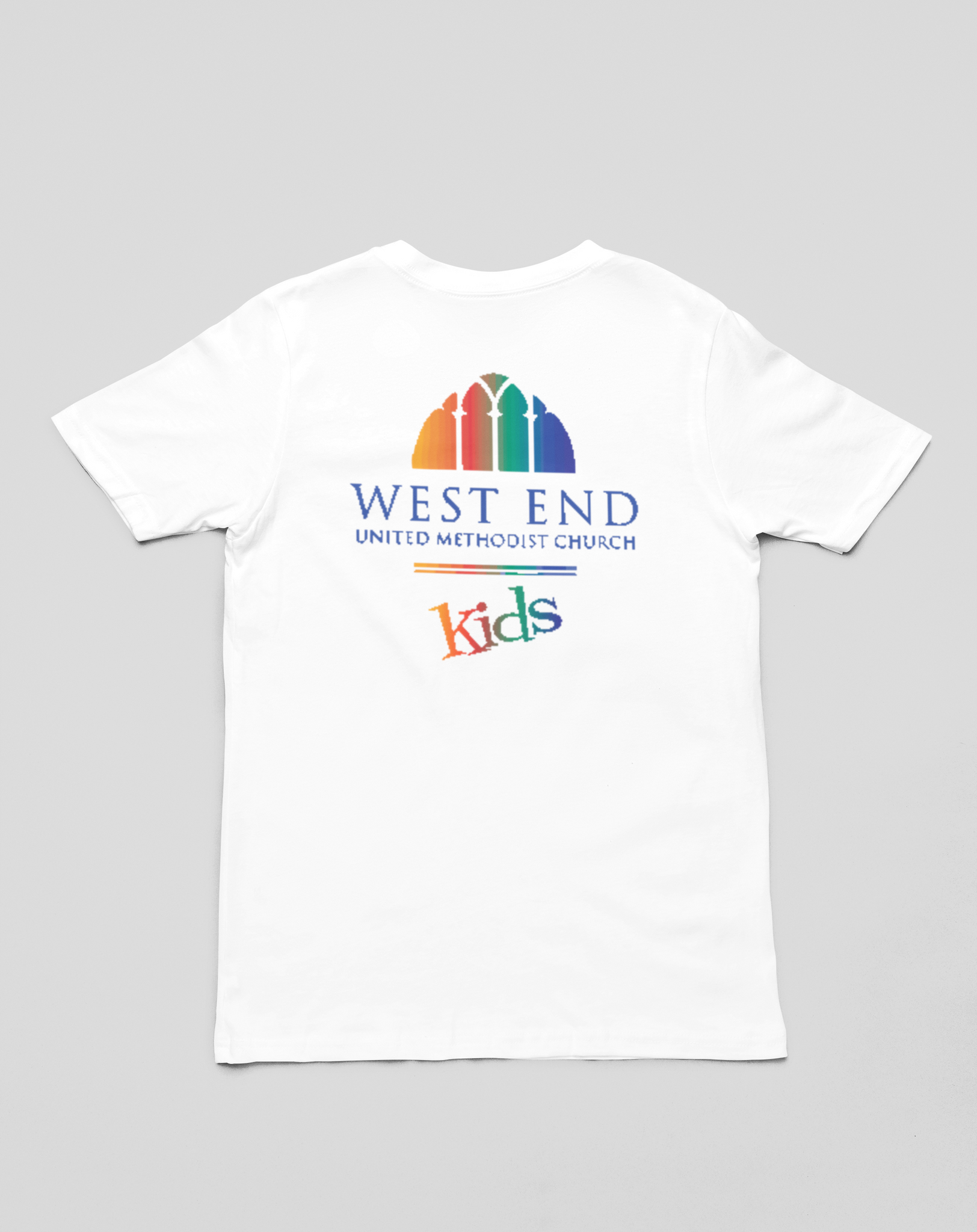 "West End UMC Kids" Toddler Short Sleeve Shirt